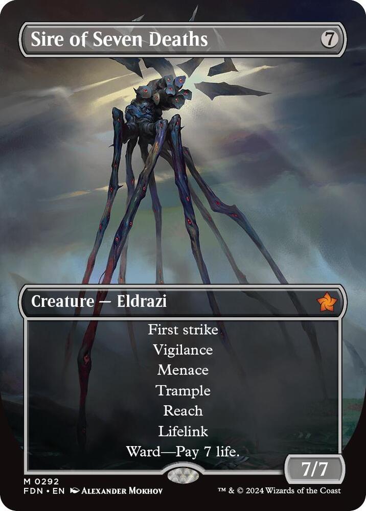 Sire of Seven Deaths (Borderless) card image