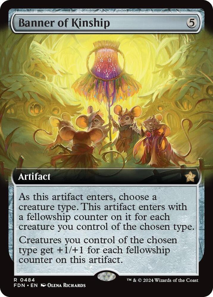 Banner of Kinship (Extended Art) card image