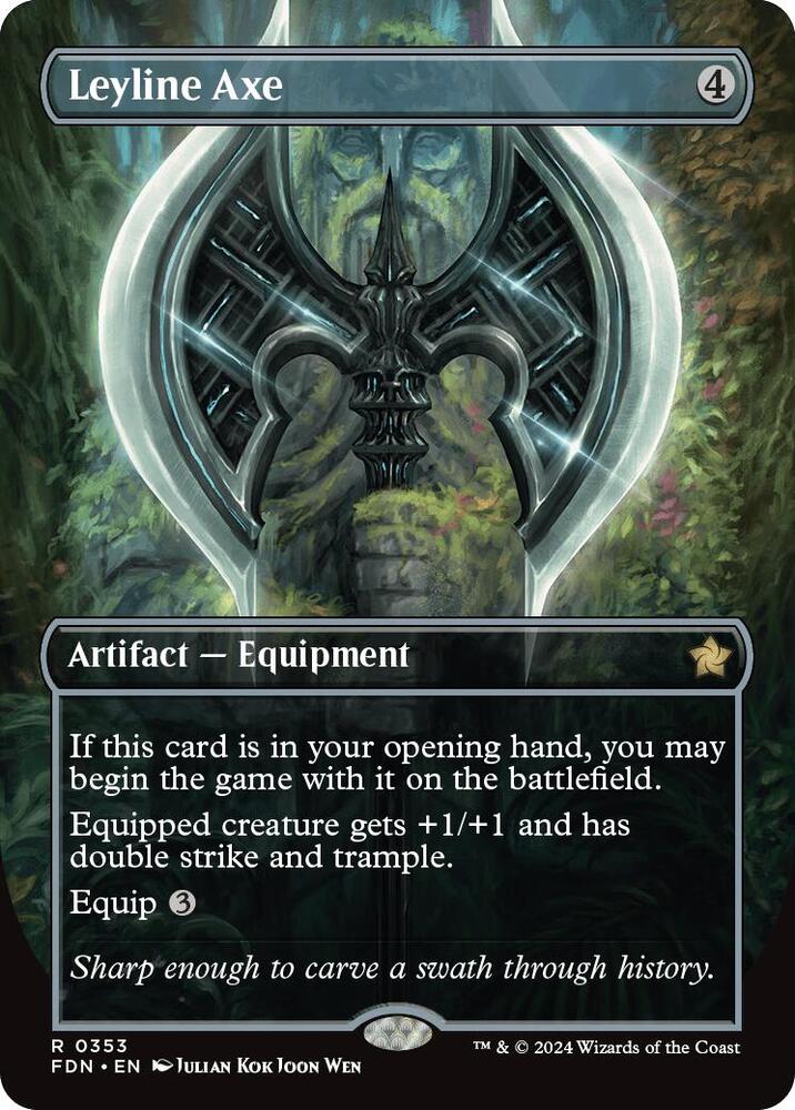 Leyline Axe (Borderless) card image
