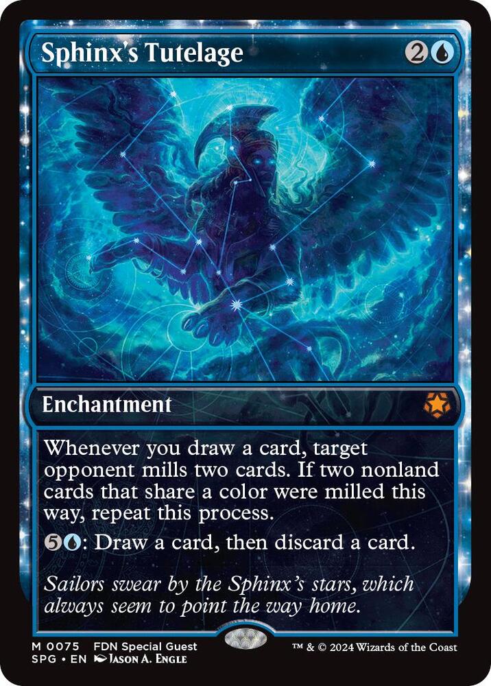 Sphinx's Tutelage (Showcase) card image