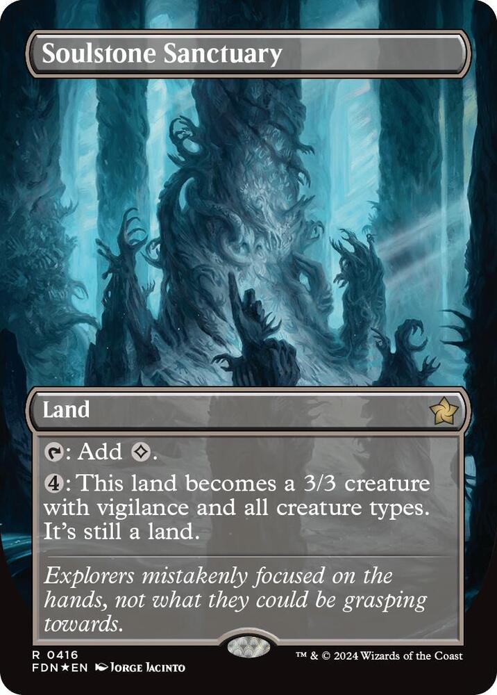 Soulstone Sanctuary (Borderless) (Mana Foil) card image