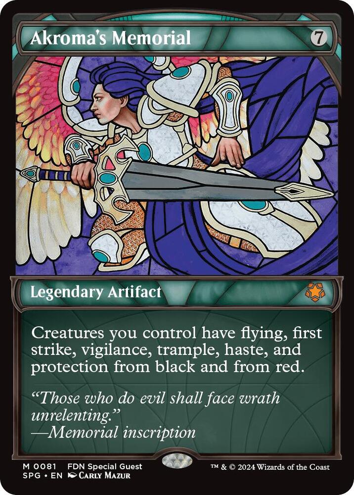 Akroma's Memorial (Showcase) card image