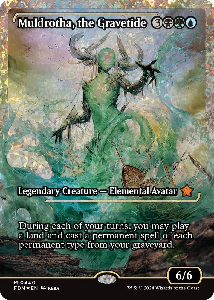 Muldrotha, the Gravetide (Showcase) (Fracture Foil) card image