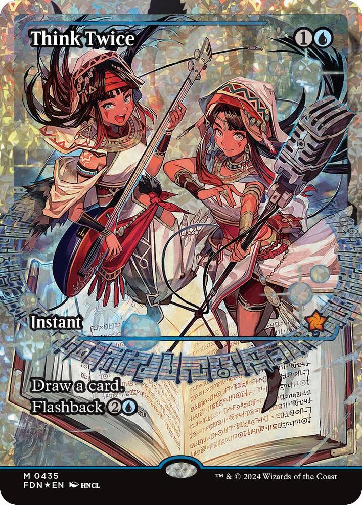 Think Twice (Showcase) (Fracture Foil) card image