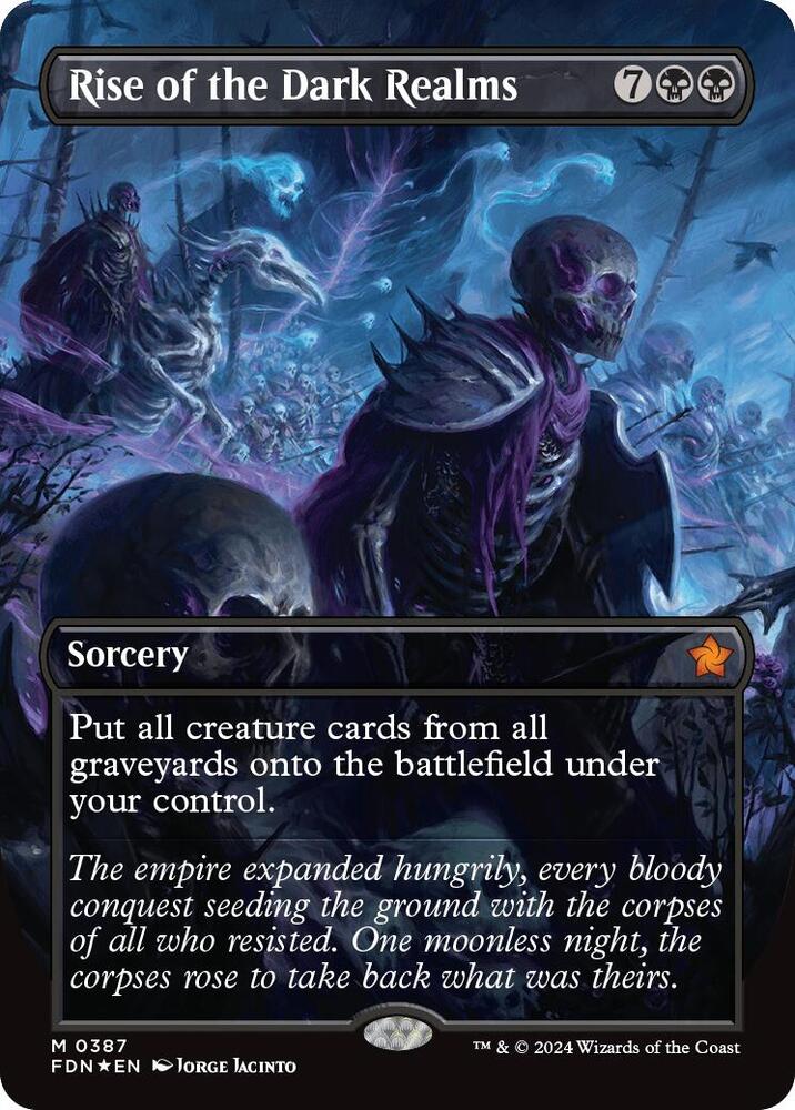 Rise of the Dark Realms (Borderless) (Mana Foil) card image