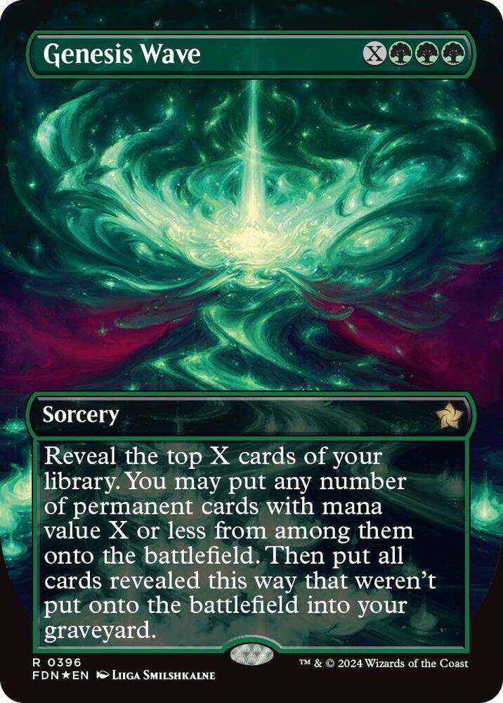 Genesis Wave (Borderless) (Mana Foil) card image