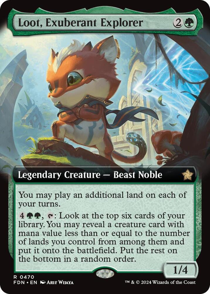 Loot, Exuberant Explorer (Extended Art) card image