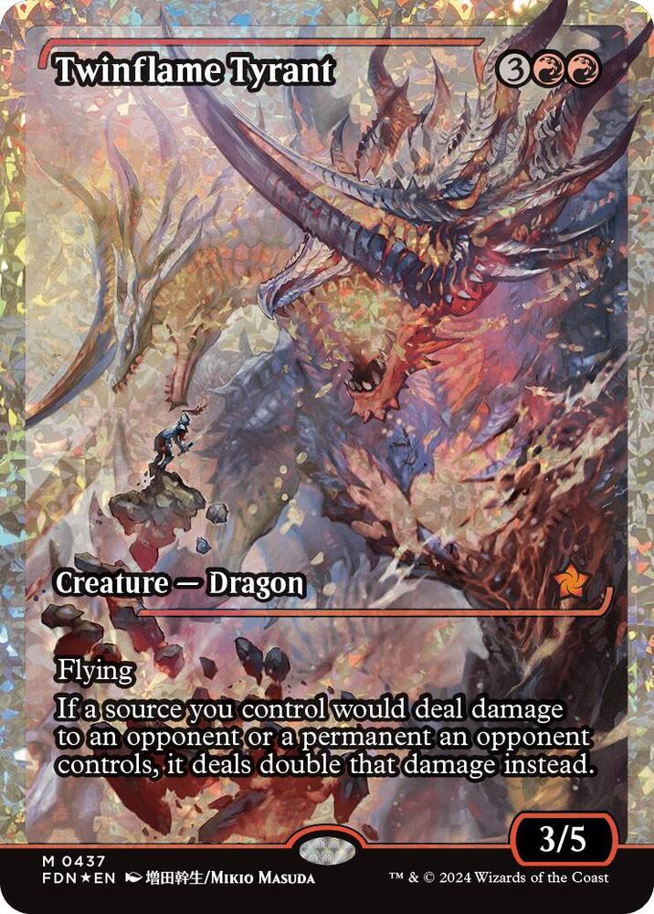 Twinflame Tyrant (Showcase) (Fracture Foil) card image