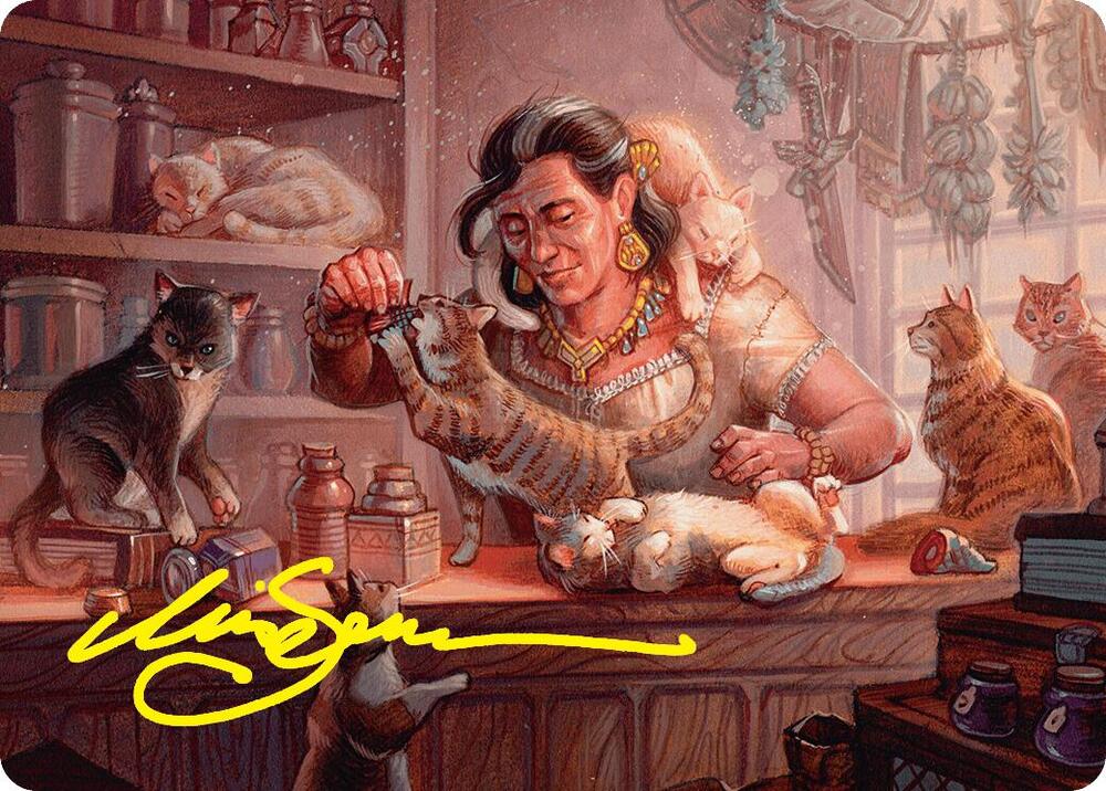 Cat Collector Art Card (1/54) (Gold-Stamped Signature) card image