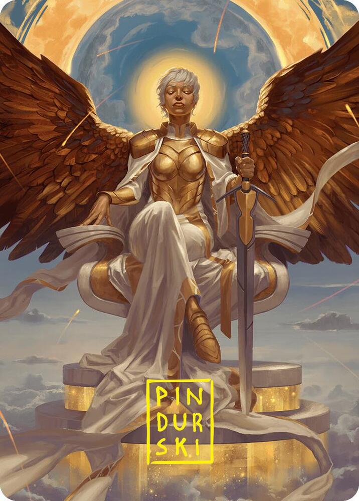 Herald of Eternal Dawn Art Card (27/54) (Gold-Stamped Signature) card image