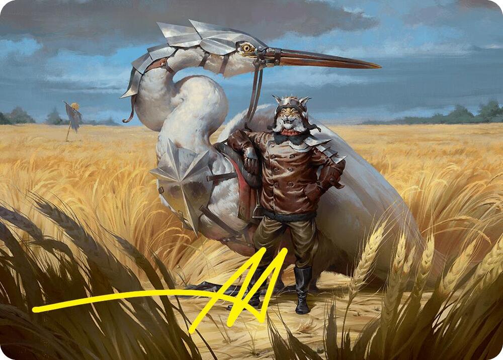 Skyknight Squire Art Card (4/54) (Stamped Signature) card image