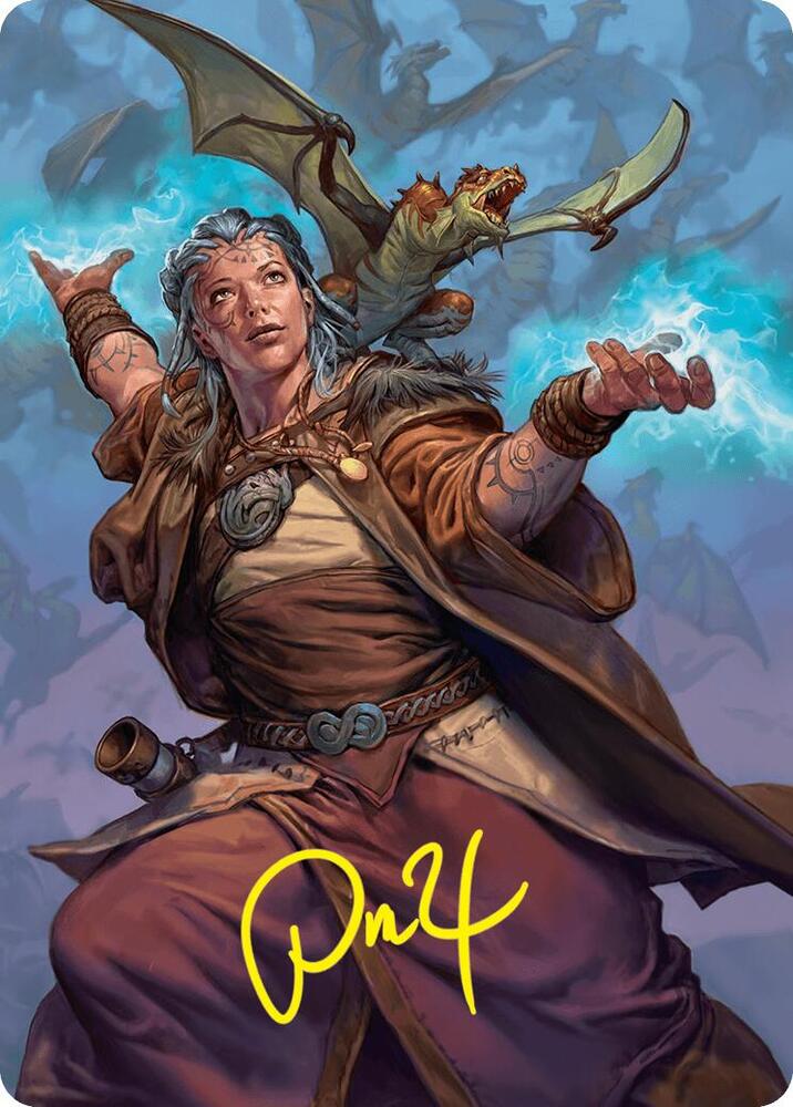 Drake Hatcher 2 Art Card (29/54) (Gold-Stamped Signature) card image