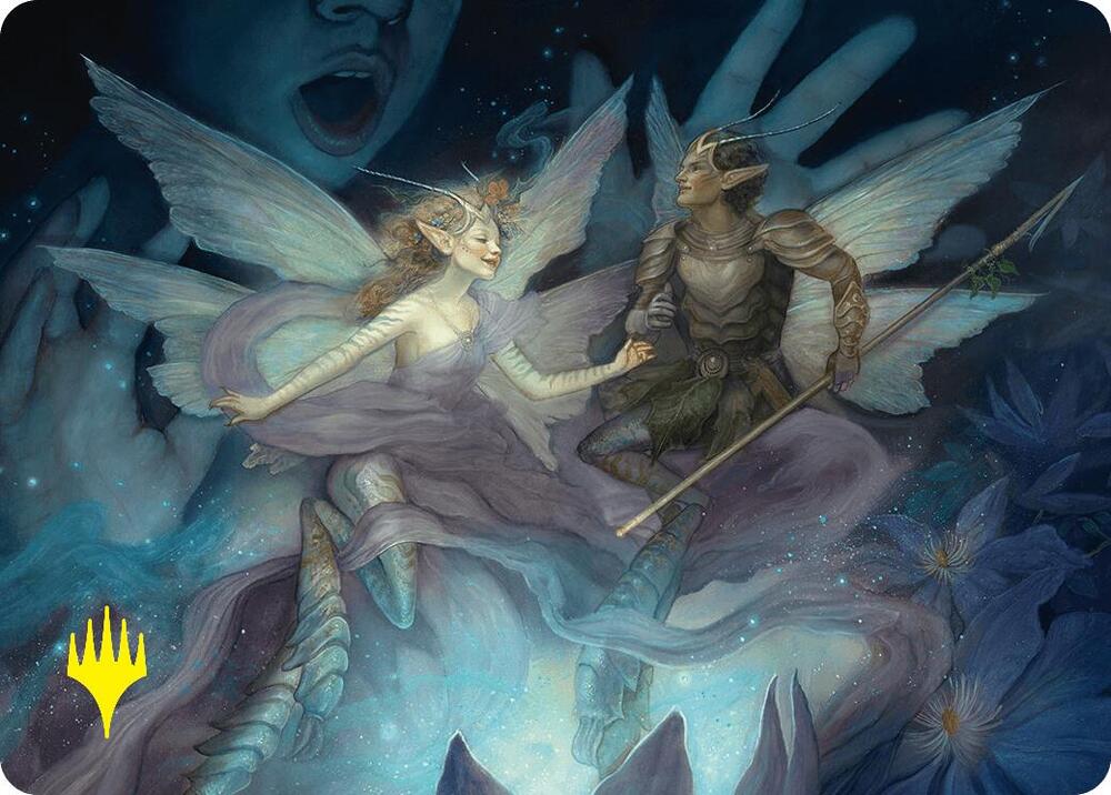 Faebloom Trick Art Card (6/54) (Gold-Stamped Signature) card image