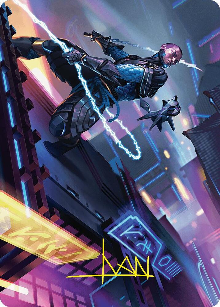 Kaito, Cunning Infiltrator Art Card (51/54) (Gold-Stamped Signature) card image