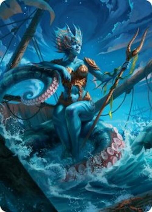 Kiora, the Rising Tide Art Card (30/54) card image