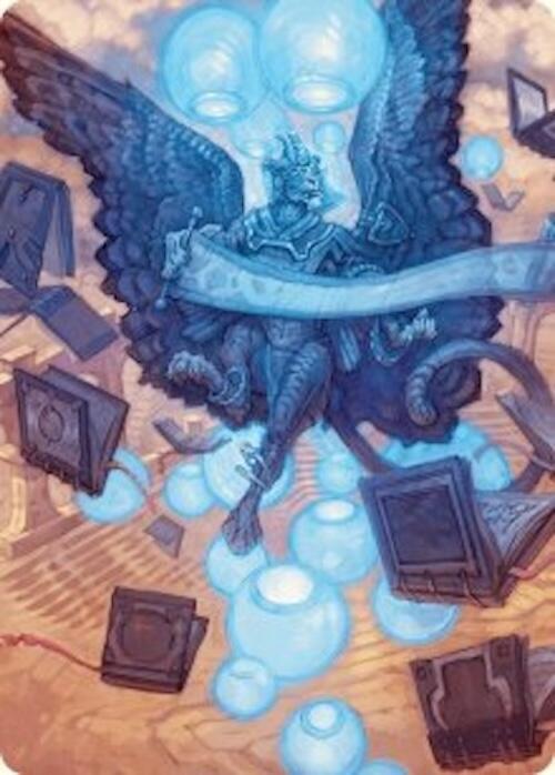 Sphinx of Forgotten Lore Art Card (33/54) card image