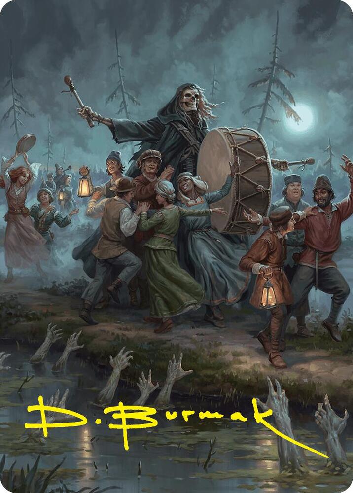 Blasphemous Edict Art Card (35/54) (Gold-Stamped Signature) card image