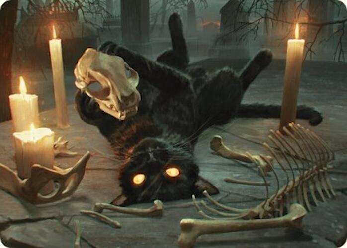 Nine-Lives Familiar Art Card (8/54) card image