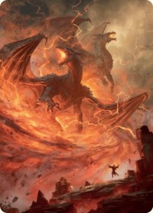 Rite of the Dragoncaller Art Card (38/54) card image