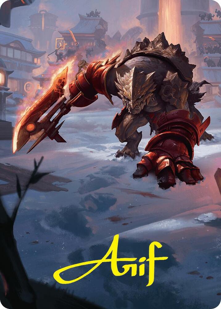 Searslicer Goblin Art Card (39/54) (Gold-Stamped Signature) card image