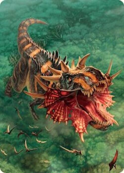 Gigantosaurus Art Card (53/54) card image