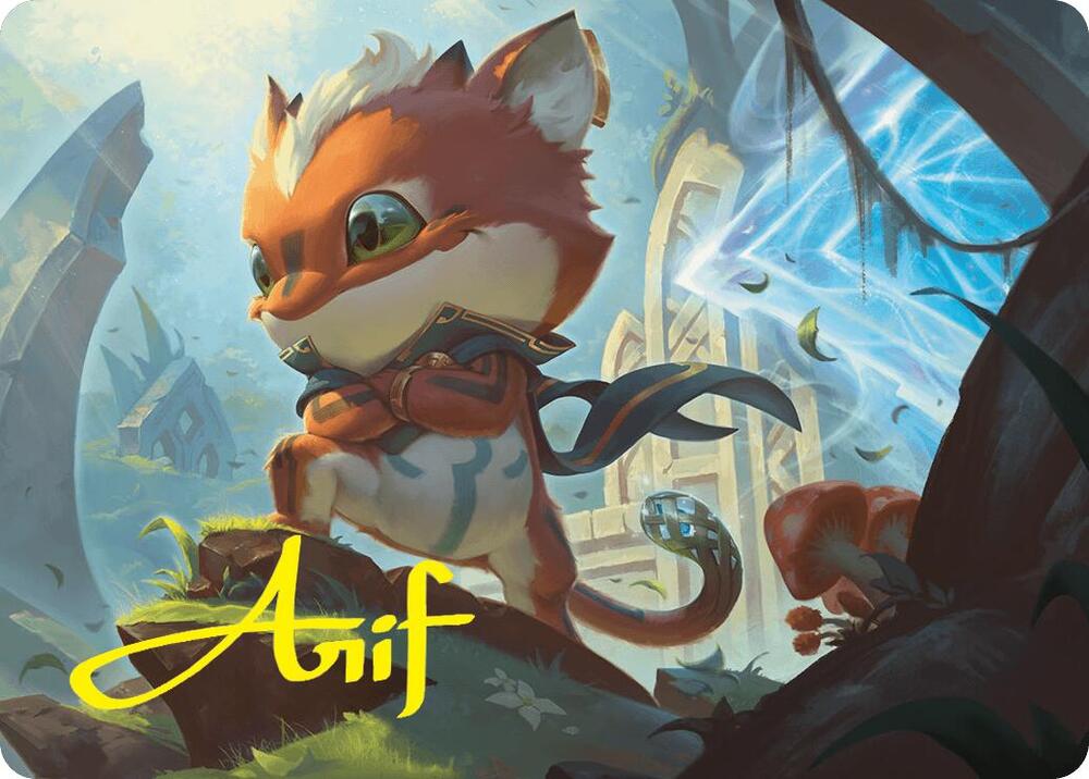 Loot, Exuberant Explorer Art Card (12/54) (Gold-Stamped Signature) card image