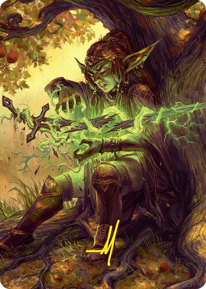 Reclamation Sage Art Card (45/54) (Gold-Stamped Signature) card image