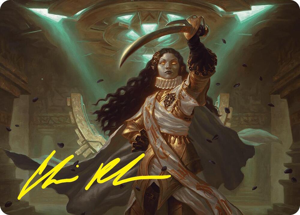 Elenda, Saint of Dusk Art Card (15/54) (Gold-Stamped Signature) card image