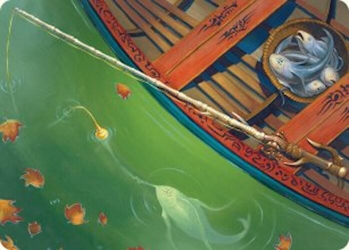Fishing Pole Art Card (18/54) card image