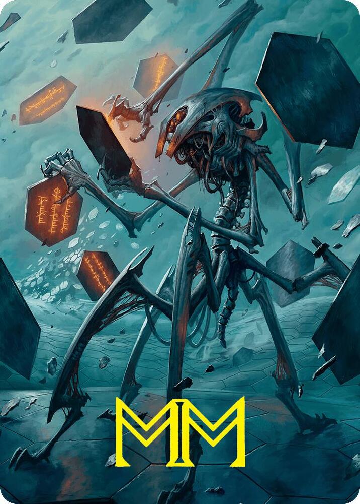 Scrawling Crawler Art Card (50/54) (Gold-Stamped Signature) card image