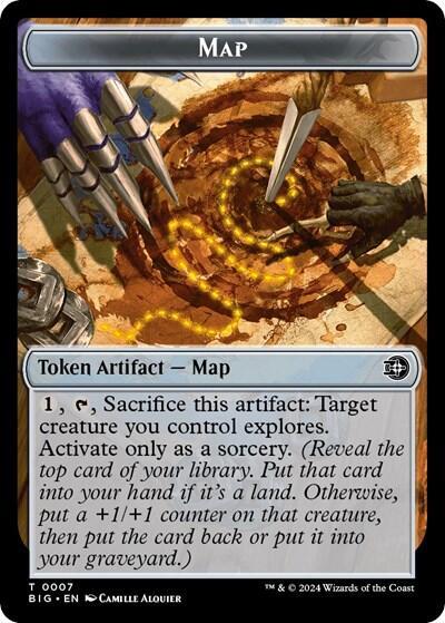 Map // Plot Double-Sided Token card image