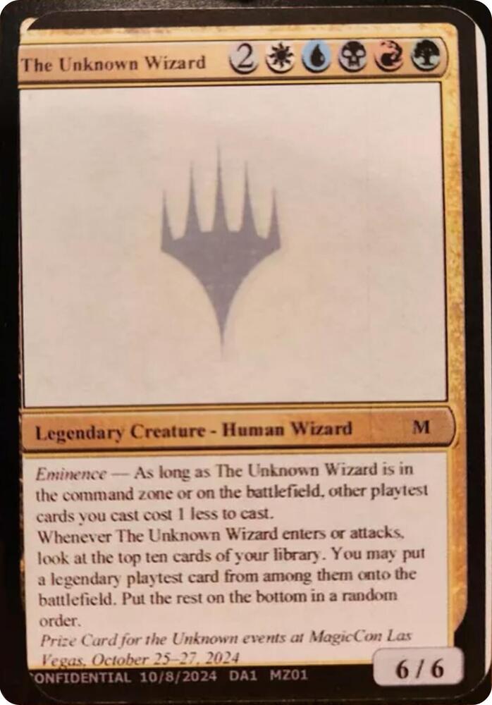 The Unknown Wizard card image