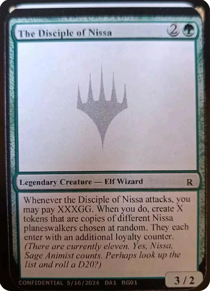 The Disciple of Nissa card image