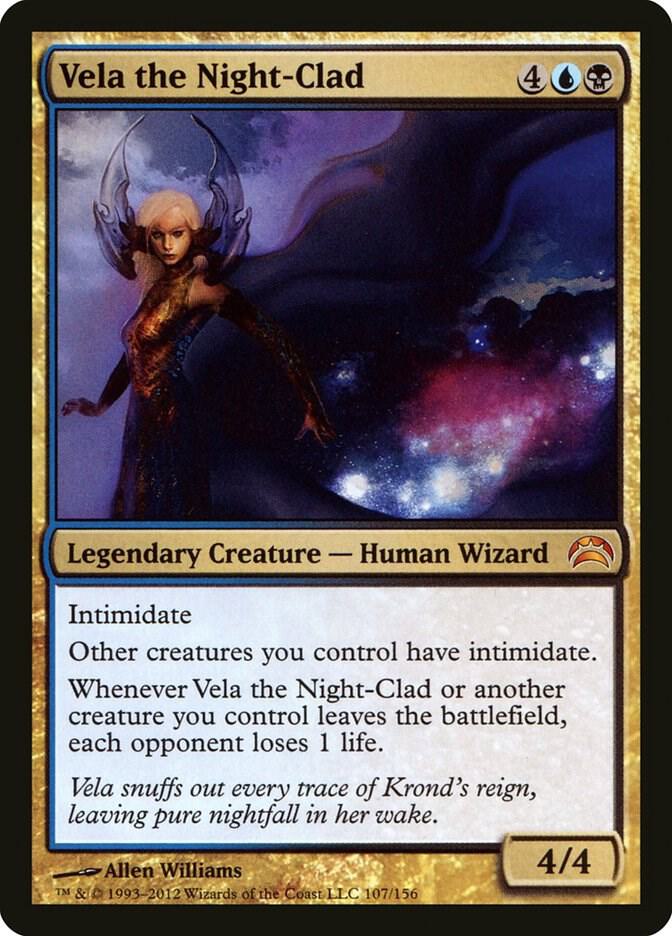 Vela the Night-Clad card image