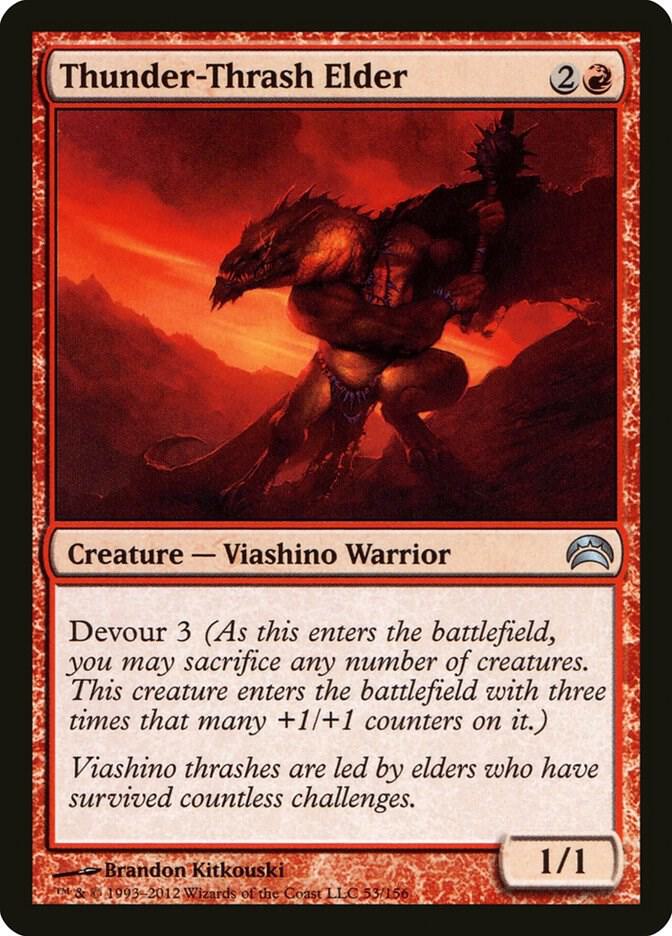 Thunder-Thrash Elder card image