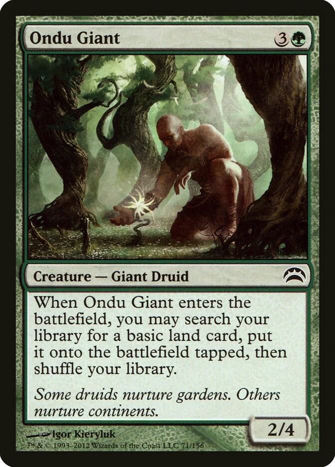 Ondu Giant card image
