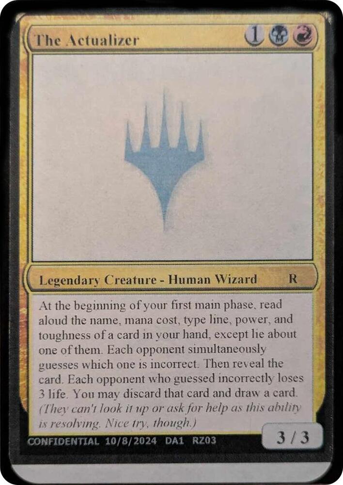 The Actualizer card image