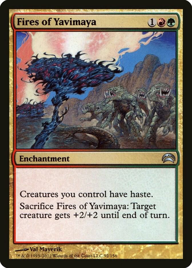 Fires of Yavimaya card image