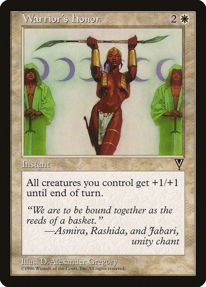 Warrior's Honor card image