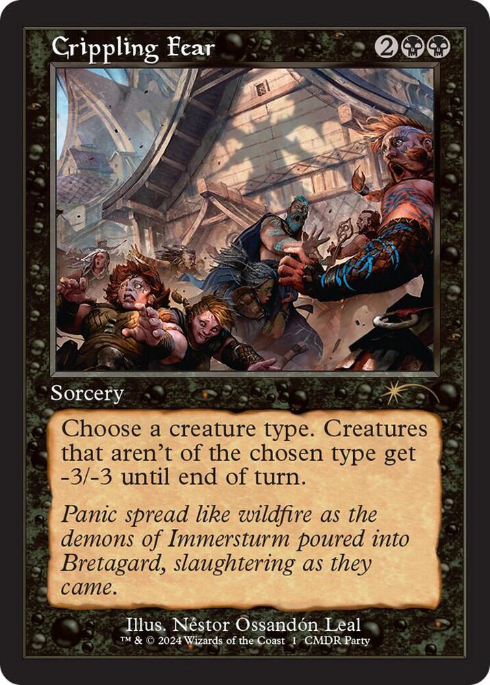 Crippling Fear (Retro Frame) card image