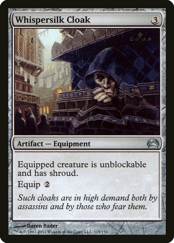 Whispersilk Cloak card image