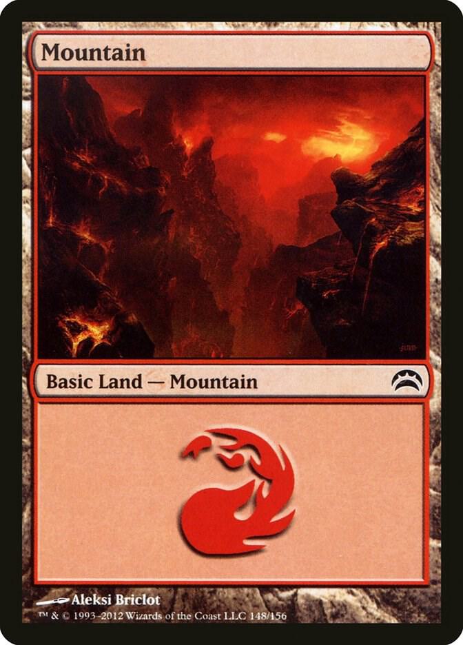 Mountain (148) card image