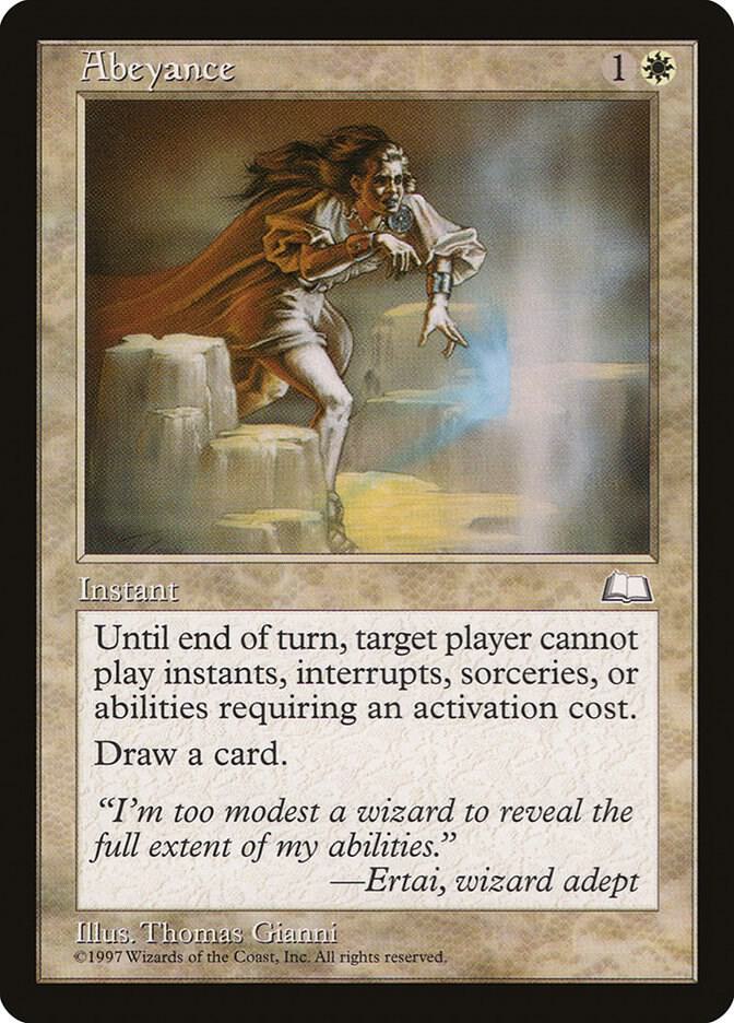 Abeyance card image