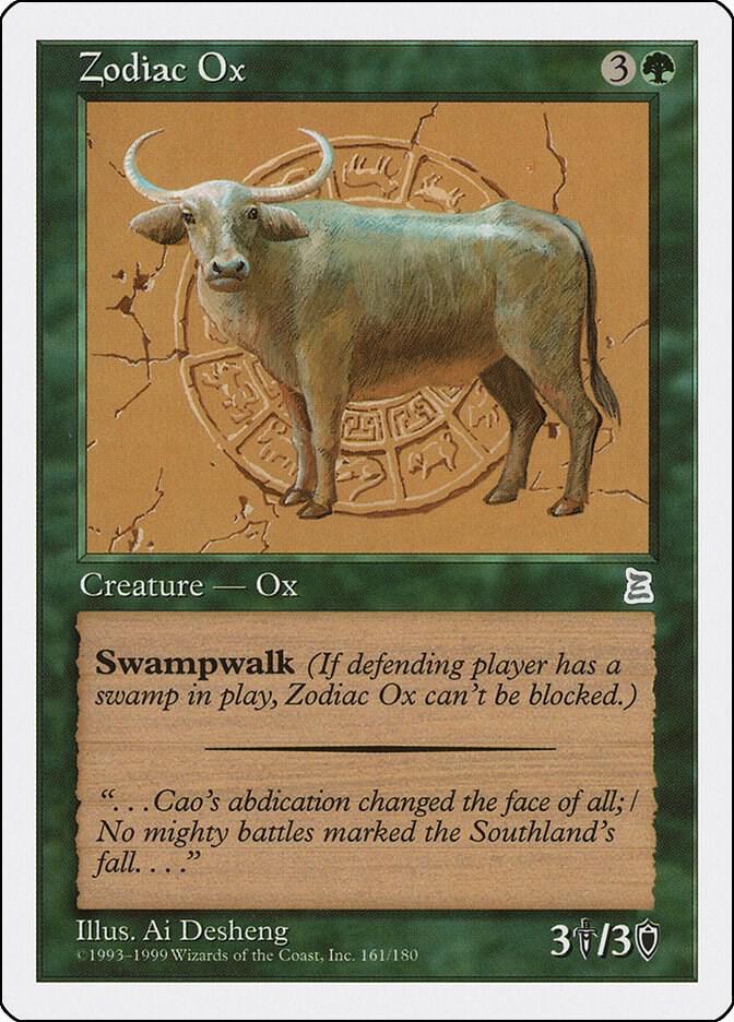 Zodiac Ox card image
