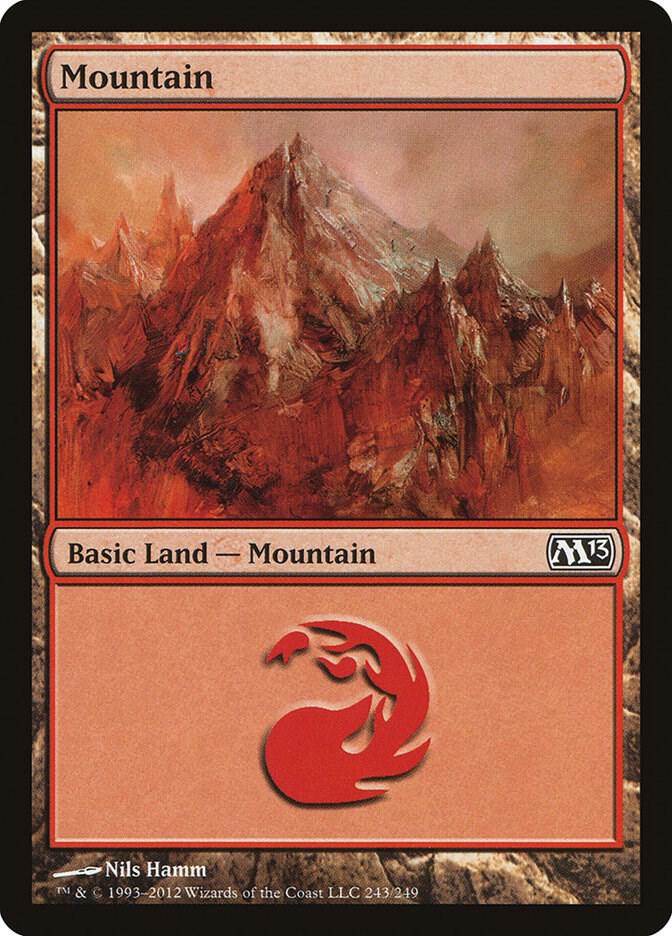 Mountain (243) card image