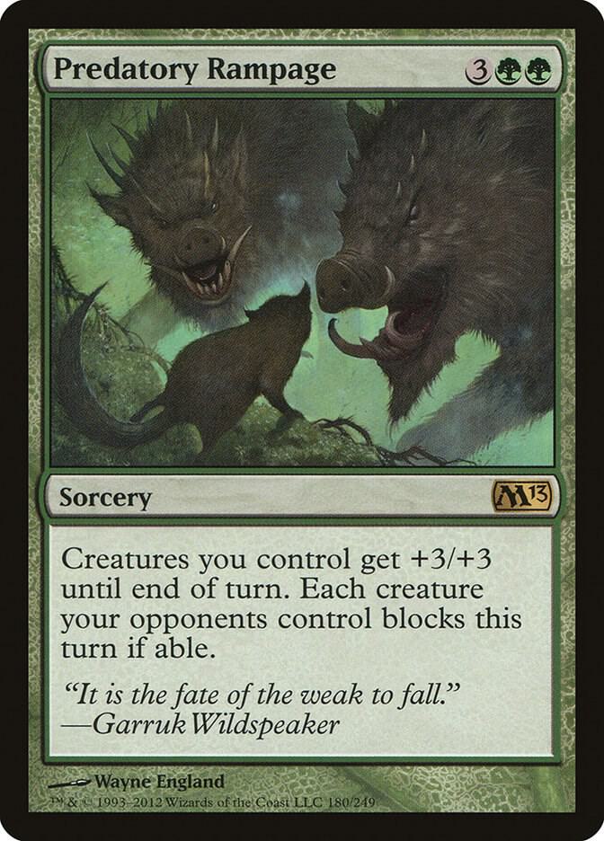 Predatory Rampage card image