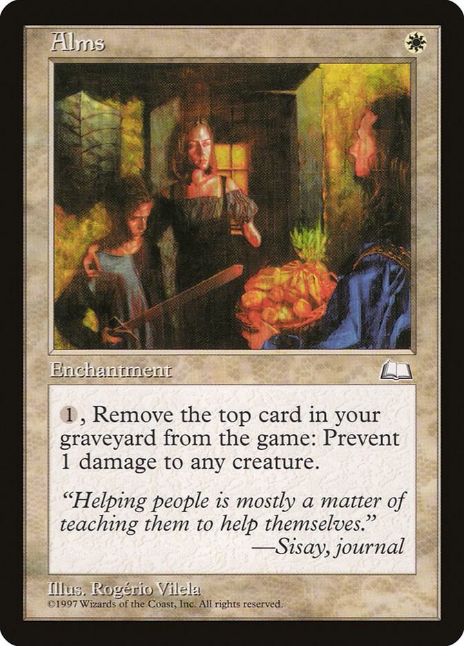 Alms card image