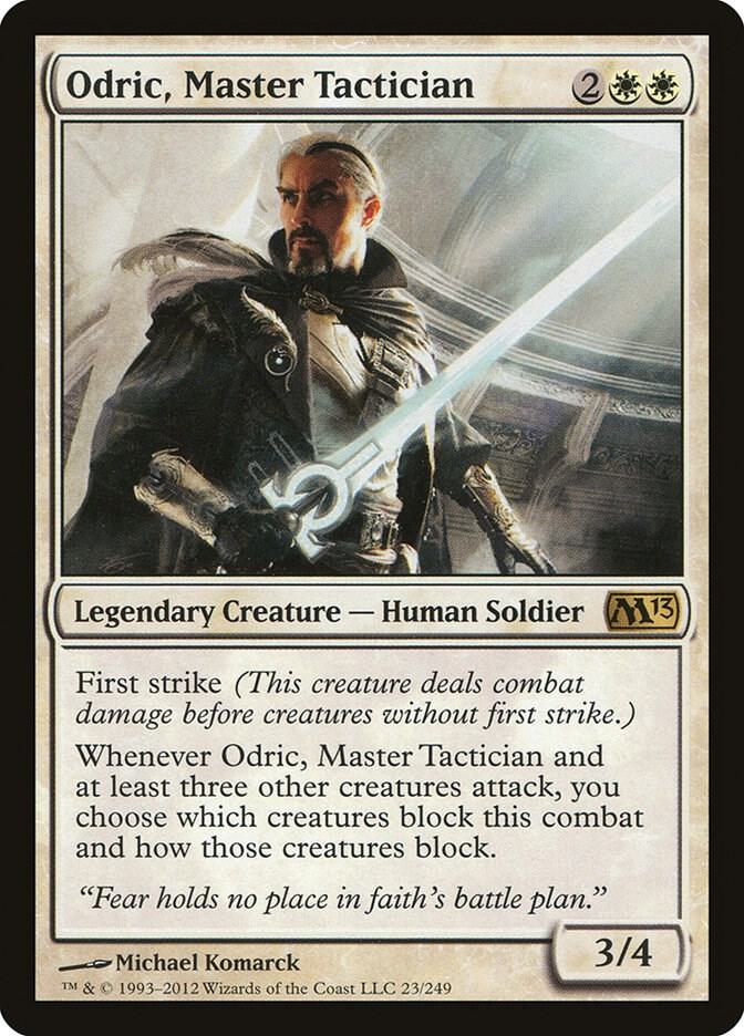 Odric, Master Tactician card image