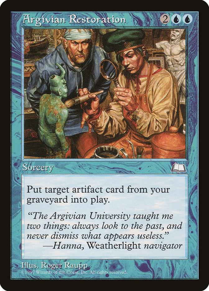 Argivian Restoration card image