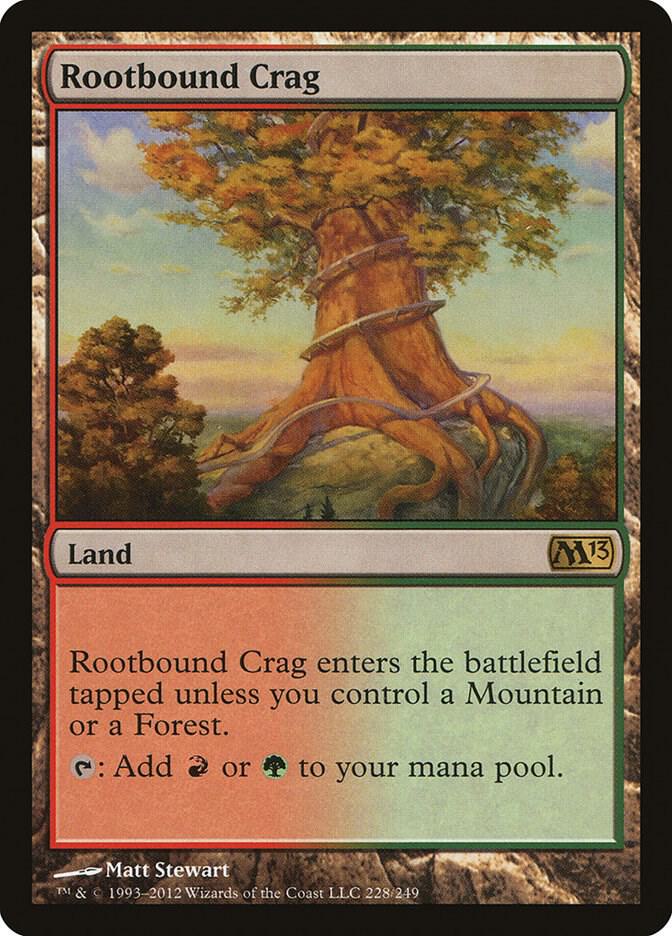 Rootbound Crag card image